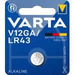 Varta - 1 pile alcaline v12ga / lr43 80 mah - lr43