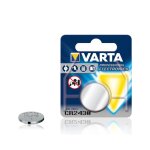 Varta - 1 pile bouton lithium dioxyde de manganse (li / mno2) 280 mah - cr2430