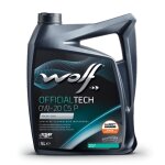 Wolf - huile moteur 0w20 - officialtech 0w20 c5 p - bidon de 5 litres - 1052065