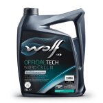 Wolf - huile moteur officialtech 5w30 c3 ll iii - bidon de 5 litres - 1048181