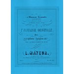 1 fantaisie sur un thme original de louis mayeur pour saxophone baryton et piano