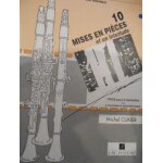 10 mises en pices et un interlude trios clarinettes . michel cukier.