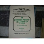 10 petite pieces classiques en trios pour 3 clarinettes si b par eugene gay