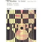 10 studies for guitar - book 2 nos. 11 - 20 - 10 etudes pour guitare - livre 2 10 studies for guitar - book 2 nos. 11 - 20 - 10 etudes pour guitare - livre 2