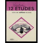 12 etudes pour flute a bec soprano