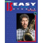 15 easy jazz, blues and funk etudes instruments en si b�mol (tenor saxophone / soprano saxophone / clarinet) ...