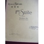 1ere suite pour saxophone alto