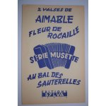 2 valses de aimable : fleur de rocaille - au bal des sauterelles - srie musette