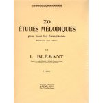 20 etudes mlodiques pour tous les saxophones (2eme cachier)