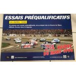 24h du mans - 1996 - essais pr�qualificatifs - 40x60cm - affiche / poster envoi en tube