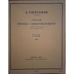 25 etudes caractristiques de chavanne pour trompette, leduc