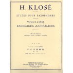 25 exercices journaliers saxophone
