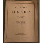 32 etudes pour clarinette c. rose d'après ferling, edition pierre lefebvre, alphonse leduc 32 etudes pour clarinette c. rose d'après ferling, edition pierre lefebvre, alphonse leduc