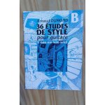 36 etudes de style pour guitare. arnaud dumond . 12 etudes assez faciles (cycle 2) livre b. editions ...