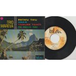 45 ep escale folklorique a tahiti trio mareva - (ukelele) tapri guitare - teihotu guitare hawaienne patau ...