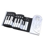 49 cl� haut - parleur main roll piano electronique portable pliant electronique clavier souple retrousser ...
