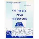 6 pièces pour percussion solo et vibraphone de alain huteau peer3152a 6 pièces pour percussion solo et vibraphone de alain huteau peer3152a