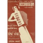 Accordon (le grand succs du film  caf du port ) (paroles de roland fabien, musique de jacqueline batell) ...