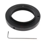 Adaptateur en t  anneau pour objectif reflex numrique slr pour
