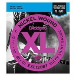 D'addario exl120bt - super light 9 - 40 - jeu de cordes guitare electrique