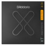 D'addario xte1046 - jeu guitare electrique xt plaqu� nickel - regular light, 10 - 46