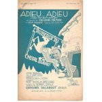 Adieu. . . adieu (adieu mon petit officier) le succès de georges milton au théâtre mogador. adaptation ... Adieu. . . adieu (adieu mon petit officier) le succès de georges milton au théâtre mogador. adaptation ...