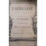 L'africaine op�ra en 5 actes