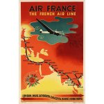 Air france - the french air line - 10x15cm - carte postale