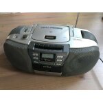 Aiwa csd ed 60 - radio cassette cd - bass system - systeme q sound et equalizer - vintage 90