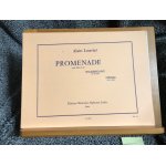 Alain louvier promenade pour fl�te en sol partition editions leduc