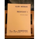 Alain miteran bilboquet i pour deux guitares partition editions hortensia