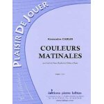 Alexandre carlin : couleurs matinales pour saxhorn basse, euphonium, tuba et piano - collection plaisir ...