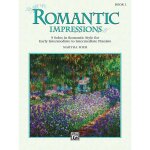 Alfreds music publishing romantic impressions 1 méthode pour piano Alfreds music publishing romantic impressions 1 méthode pour piano