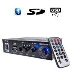 Ampli mfa noir karaoke 2 x 50w usb bluetooth