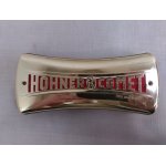 Ancien harmonica dor de la marque hohner, modle 3427 / 80 comet wender