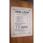 Ancienne méthode cours de piano f. le couppey l'alphabet Ancienne méthode cours de piano f. le couppey l'alphabet