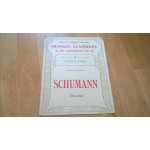 Ancienne partition de musique classique schumann el�vation n265