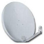 Antenne parabolique - diamtre 80 cm - tte lnb