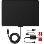 Antenne tnt intérieure, full hd hdtv aérienne avec d'excellente performance pour dvb - t tnt Antenne tnt intérieure, full hd hdtv aérienne avec d'excellente performance pour dvb - t tnt