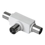 Antennen - splitter - iec - anschluss (w) - iec - anschluss (m) - koax