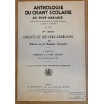 Anthologie du chant scolaire et post - scolaire ch?urs a voix egales avec accompagnement 3me srie : ...