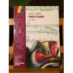 Anthony girard trois etudes pour piano partition editions combre arc - en - ciel