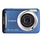 Appareil photo compact canon powershot a495 bleu compact - 10. 0 mp - 3. 3x zoom optique - bleu