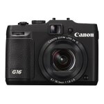 Canon powershot g16 - appareil photo num�rique - compact - 12. 1 mp - 5x zoom optique - wi - fi - noir ...