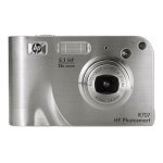 Appareil photo compact hp photosmart r707 compact - 5. 1 mp - 3x zoom optique - flash 32 mo