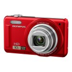 Appareil photo compact olympus vr - 310 rouge appareil photo numrique - compact - 14. 0 mp - 720 p - ...