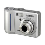 Appareil photo compact compact - 5. 1 mp - 3x zoom optique - flash 20 mo - argent