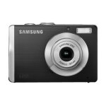 Appareil photo compact samsung l201 noir compact - 10. 2 mp - 3x zoom optique - flash 16 mo - noir