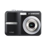 Appareil photo compact samsung s760 noir compact - 7. 2 mp - 3x zoom optique - flash 11 mo - noir