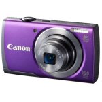 Appareil photo num�rique canon powershot a3500 is (violet) de largeur 28mm angle zoom optique 5x psa3500is ...